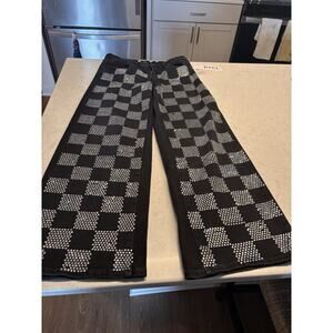 PTCL RHINESTONE BLACK JEANS 29